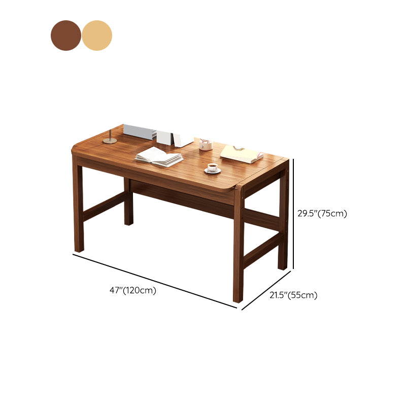 Study Desk with Storage Drawer Wooden Multifunctional Lifting Home with Storage Shelves
