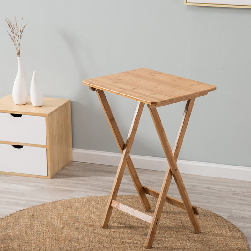 Writing Desk Solid Wood Home Foldable Light Wood Student Desk