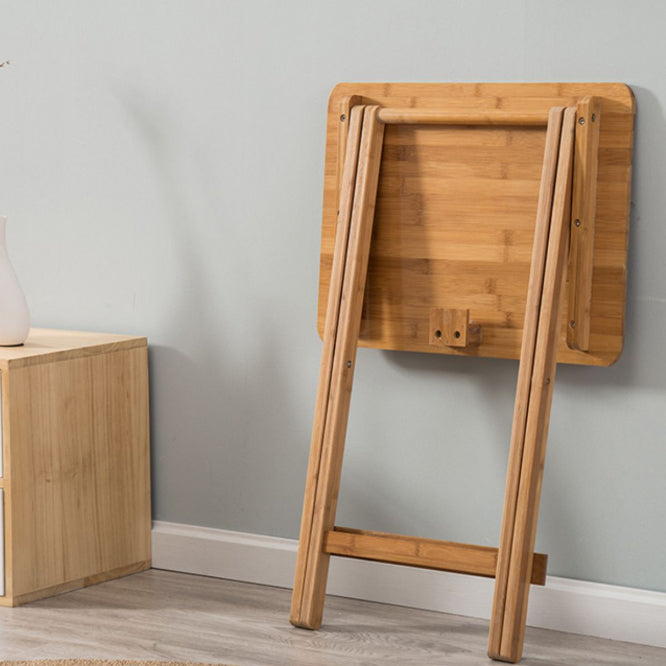 Writing Desk Solid Wood Home Foldable Light Wood Student Desk