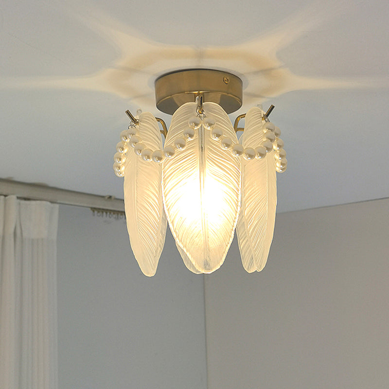 Contemporary Flush Mount Light Creative Glass Flush Mount Ceiling Light Fixture