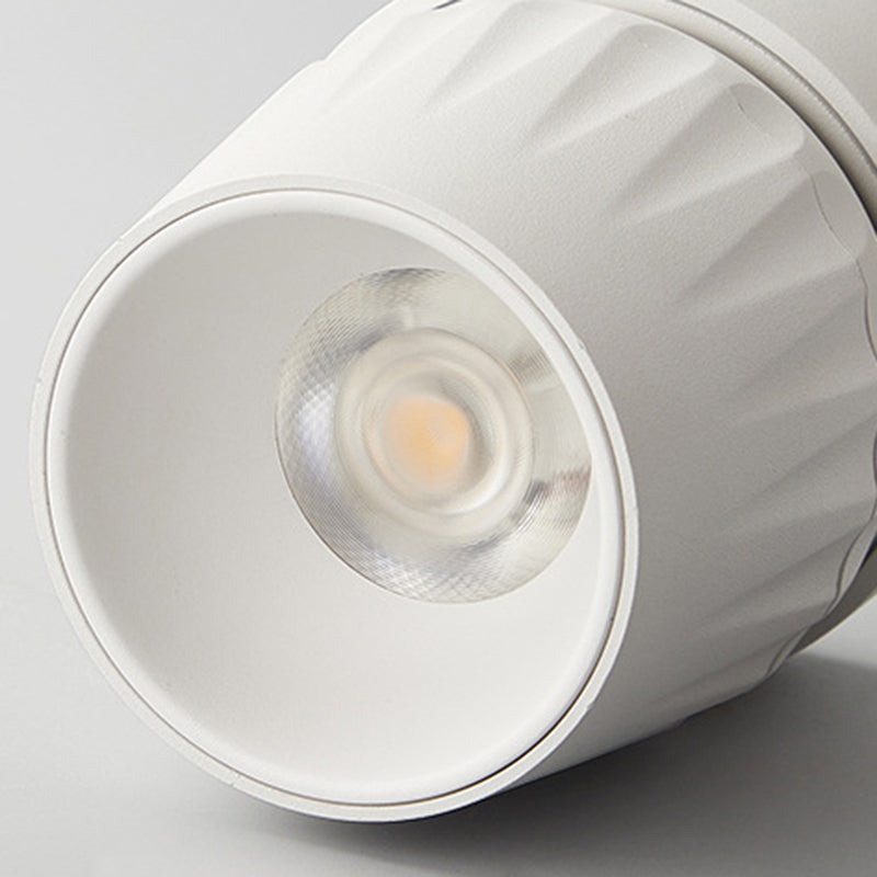 1 Light Cylinder Flush Light Simplicity Metal Flush Mount Lights