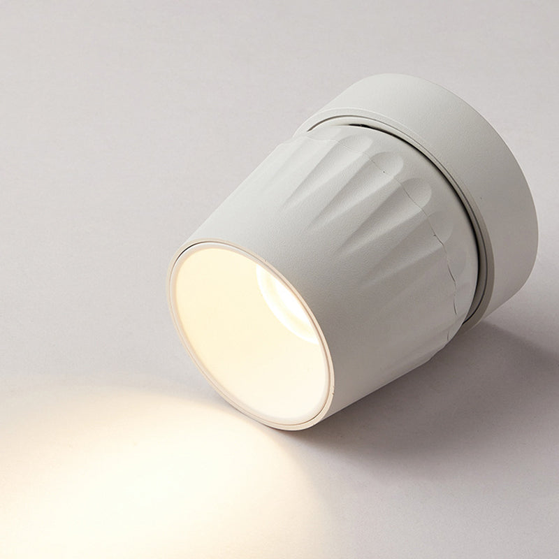 1 Light Cylinder Flush Light Simplicity Metal Flush Mount Lights