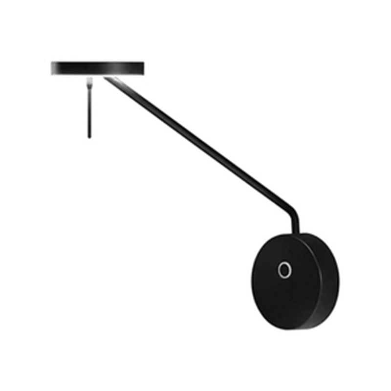 Metal Wall Mounted Sconce Industrial Black Wall Lights for Bedroom