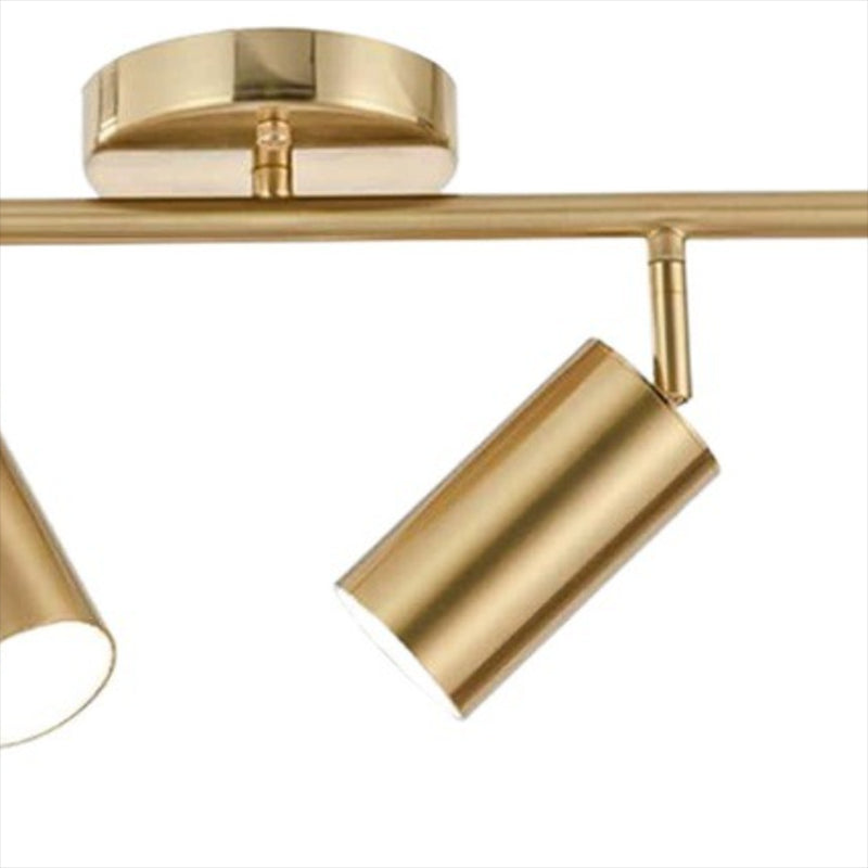 Multi Light Bathroom Vanity Lighting Metal Bath Sconce in Gold Finish
