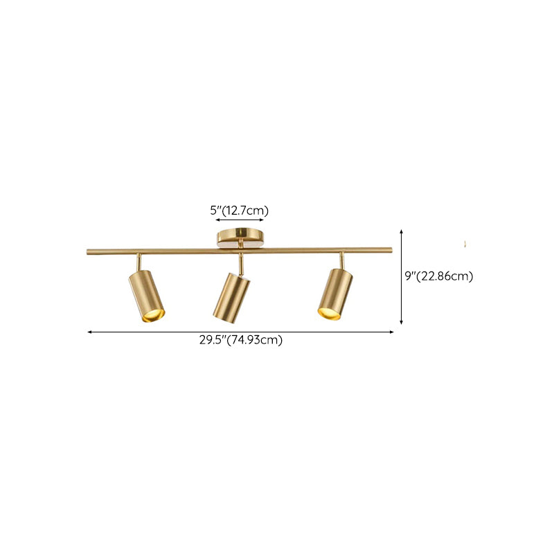 Multi Light Bathroom Vanity Lighting Metal Bath Sconce in Gold Finish