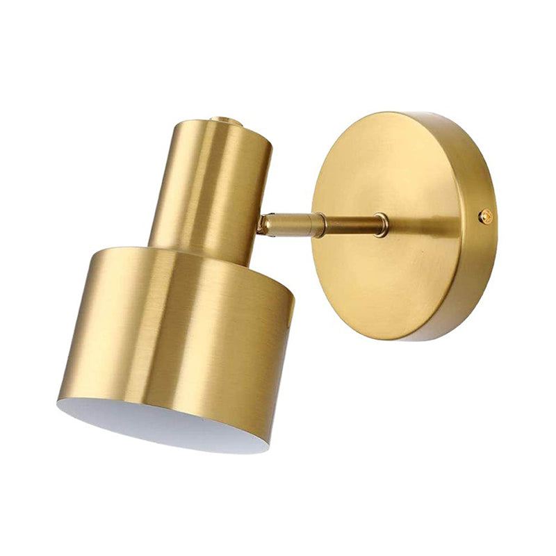 Post Modern Industrial Bath Sconce 1 - Light Adjustable Bathroom Vanity Lighting