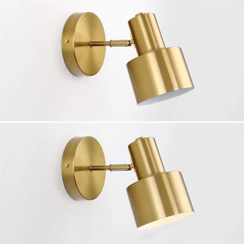 Post Modern Industrial Bath Sconce 1 - Light Adjustable Bathroom Vanity Lighting