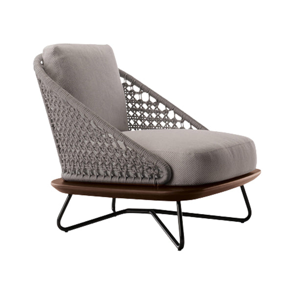 Modern Outdoor Sofa with Cushion UV and Water Resistant Patio Sofa