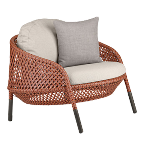 UV and Water Resistant Patio Sofa 31.49" Wide Outdoor Sofa with Cushion