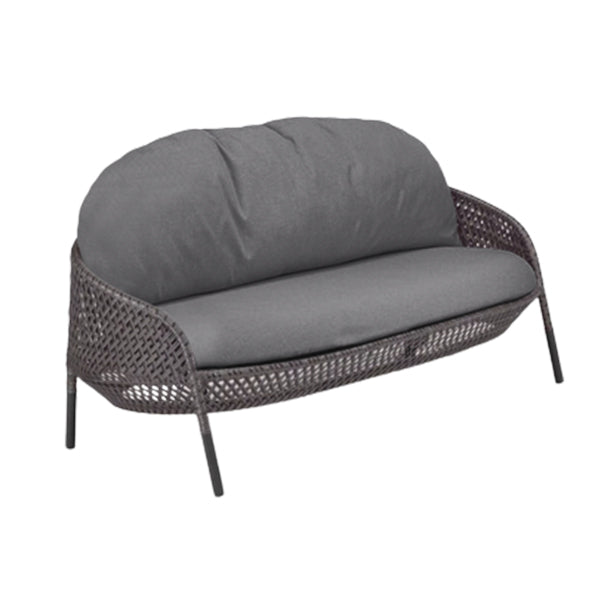 UV and Water Resistant Patio Sofa 31.49" Wide Outdoor Sofa with Cushion