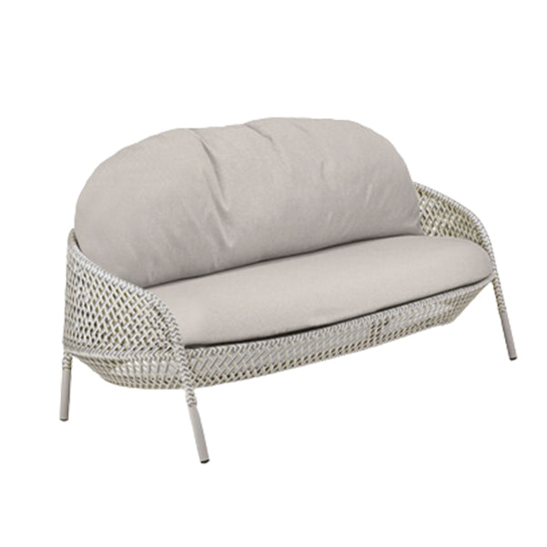 UV and Water Resistant Patio Sofa 31.49" Wide Outdoor Sofa with Cushion