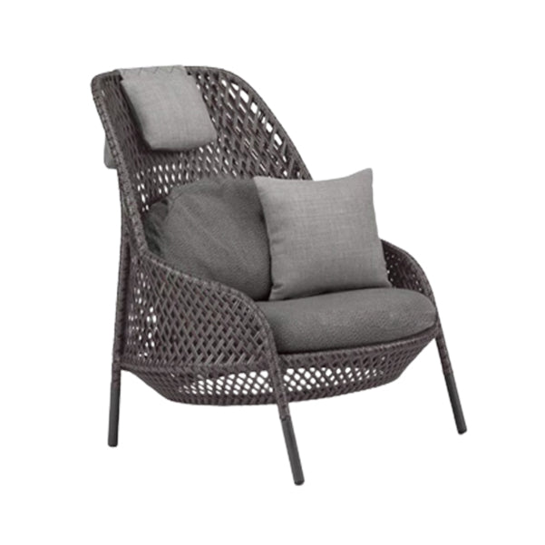 UV and Water Resistant Patio Sofa 31.49" Wide Outdoor Sofa with Cushion