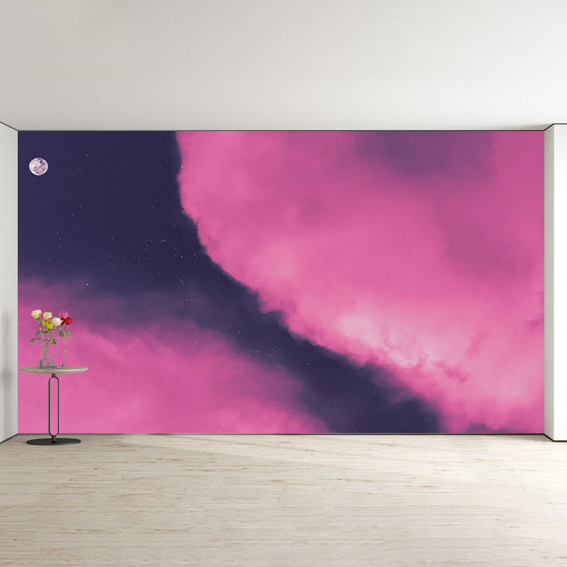 Mural Wallpaper Starry Sky Environment Friendly Living Room Wall Mural