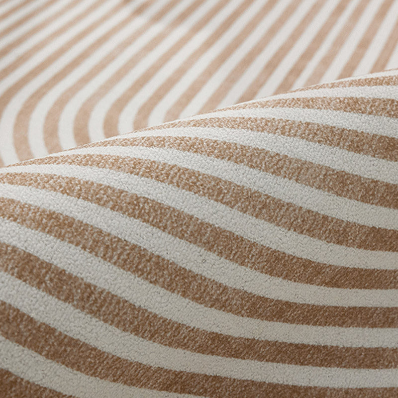 Casual Colorblock Rug Morandi Color Area Rug Polyester Easy Care Carpet for Living Room