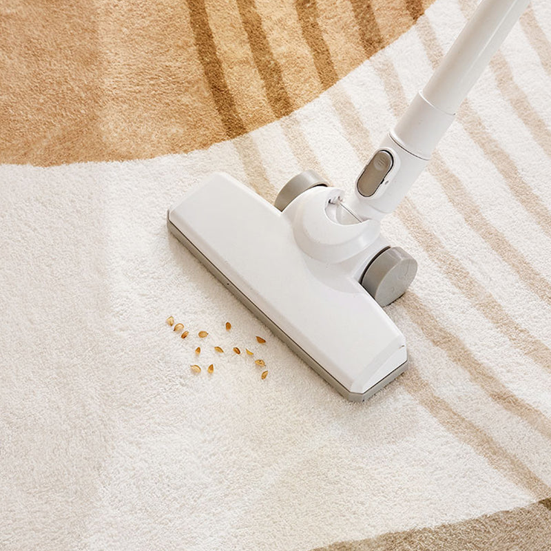 Minimalist Colorblock Rug Morandi Color Area Rug Polyester Easy Care Carpet