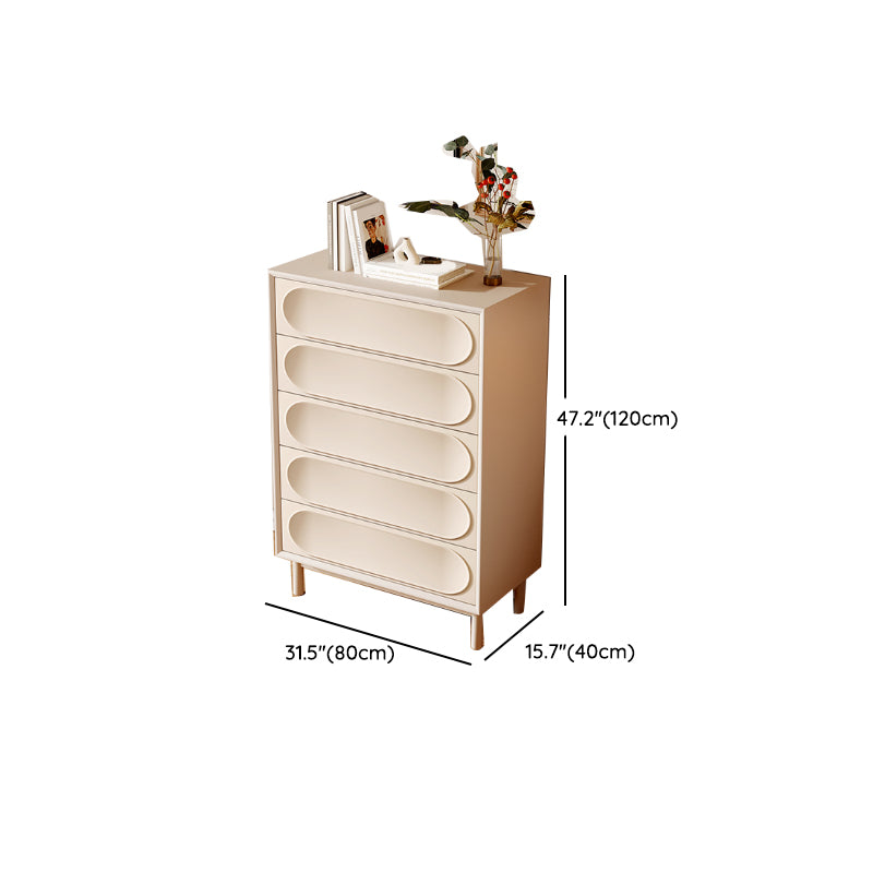 Modernism Horizontal Double Dresser Dresser with Drawers Storage for Bedroom