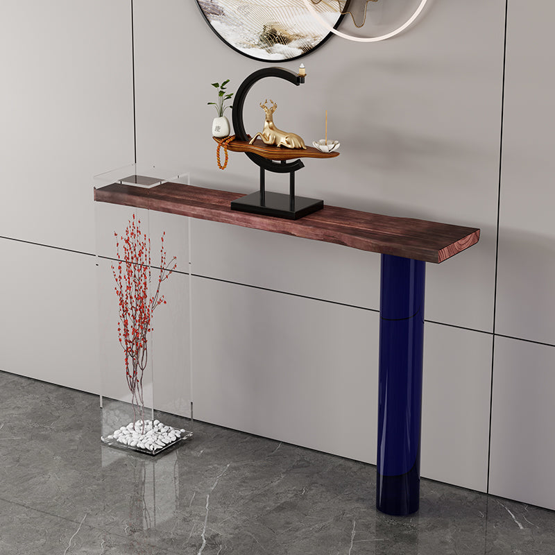 Contemporary Rectangle Shape Console Table Wooden Console Sofa Table