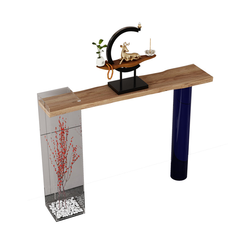 Contemporary Rectangle Shape Console Table Wooden Console Sofa Table