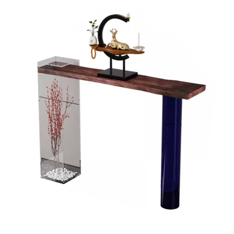 Contemporary Rectangle Shape Console Table Wooden Console Sofa Table