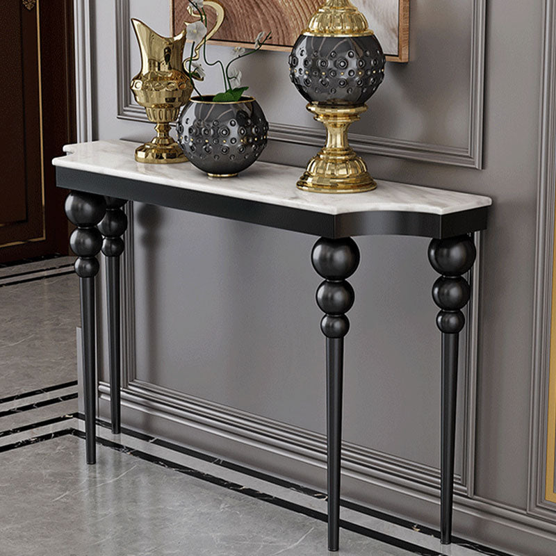 Free Form Contemporary Console Table Stone Console Sofa Table