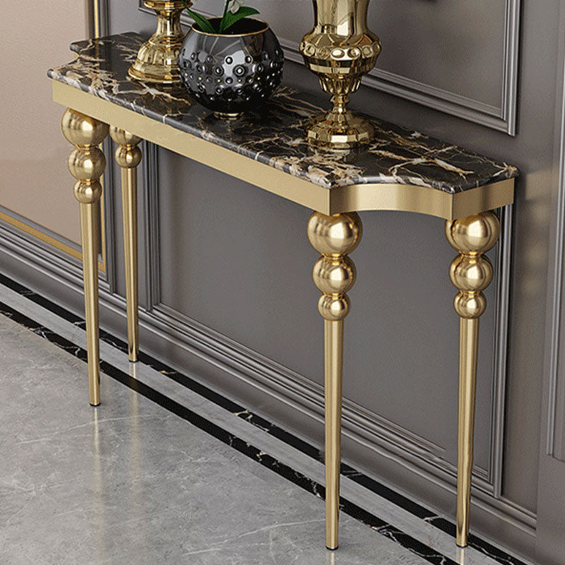 Free Form Contemporary Console Table Stone Console Sofa Table