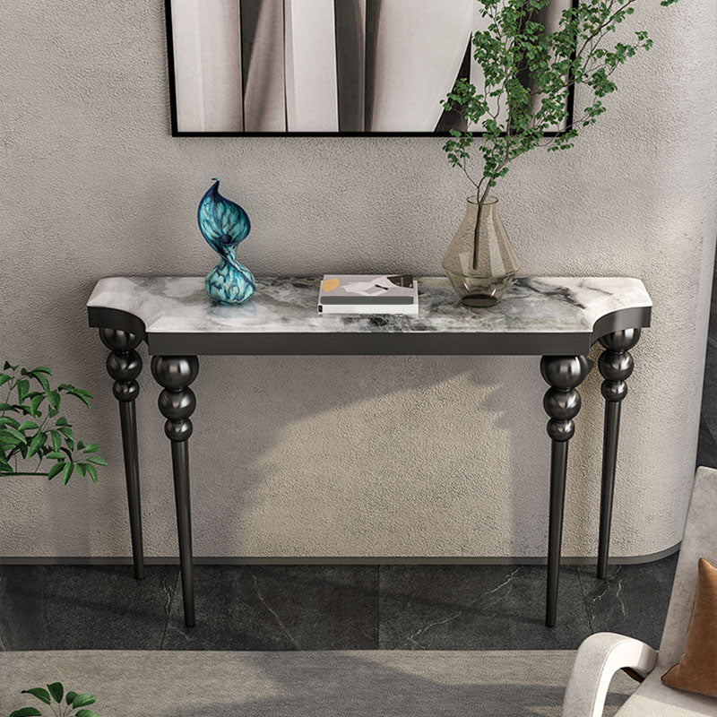 Free Form Contemporary Console Table Stone Console Sofa Table