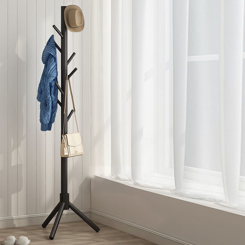 Scandinavian Pine Entry Hall Tree Free Standing Entryway Kit