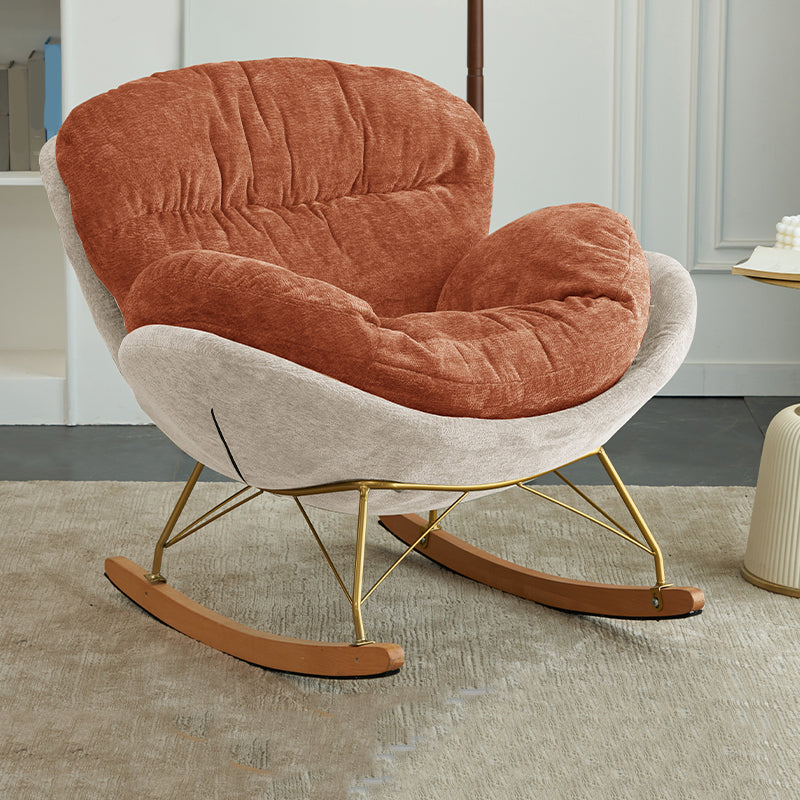 Leisure Modern Hotel Lazy Sofa Chair Light Luxury Chaise Rocking Chair for Living Room