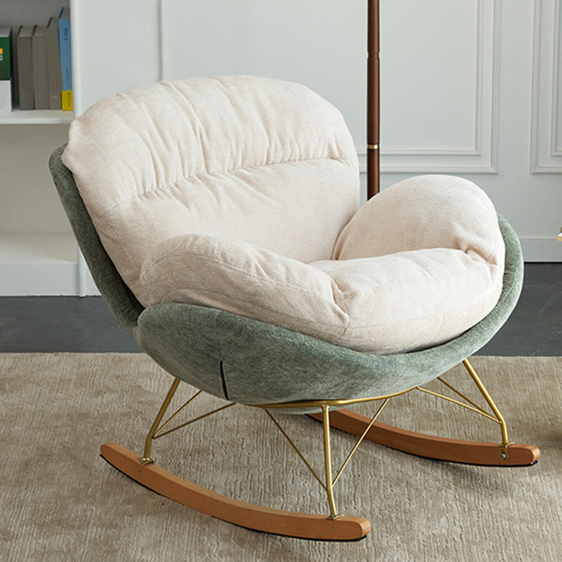Leisure Modern Hotel Lazy Sofa Chair Light Luxury Chaise Rocking Chair for Living Room