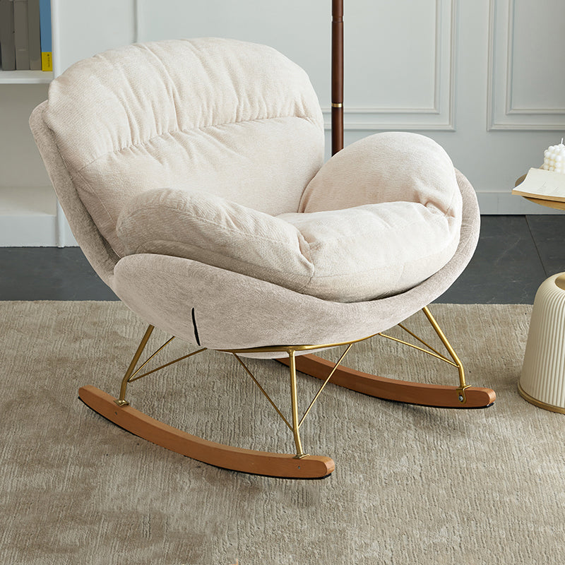 Leisure Modern Hotel Lazy Sofa Chair Light Luxury Chaise Rocking Chair for Living Room