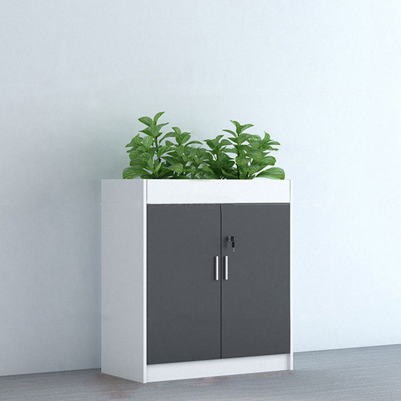 Medieval Modern File Cabinet Wooden Frame Storage Lateral Filing Cabinet