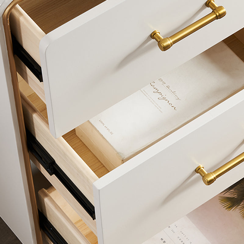 Glam Sideboard Cabinet Stone Sideboard Table with Doors for Kitchen