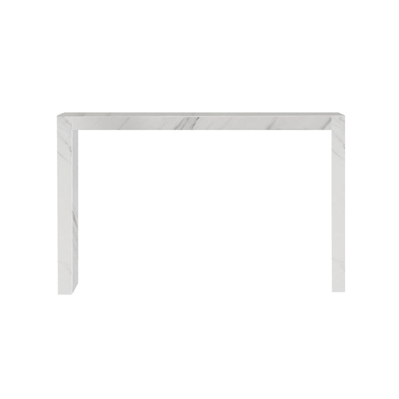 Modern Bar Dining Table Stone Rectangle Bar Table for Living Room
