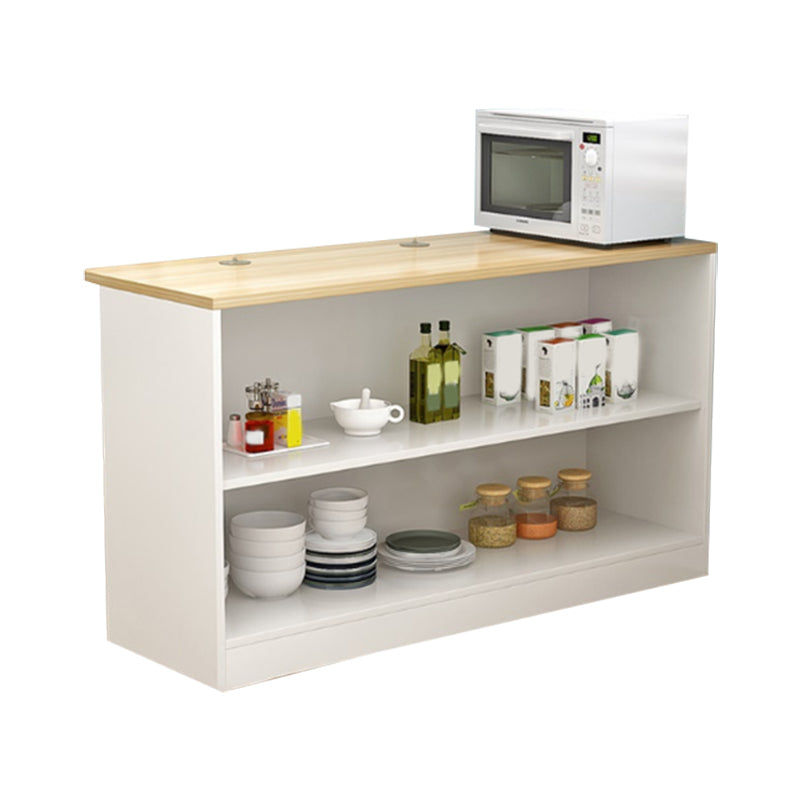 Modern Indoor Bar Stool Table Faux Wood Rectangle Counter Table