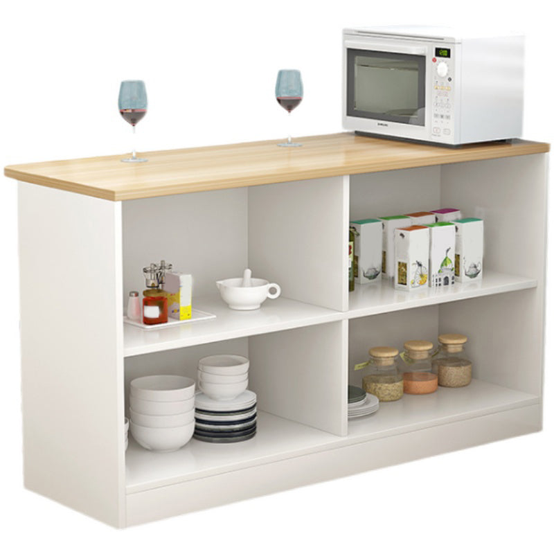 Modern Indoor Bar Stool Table Faux Wood Rectangle Counter Table