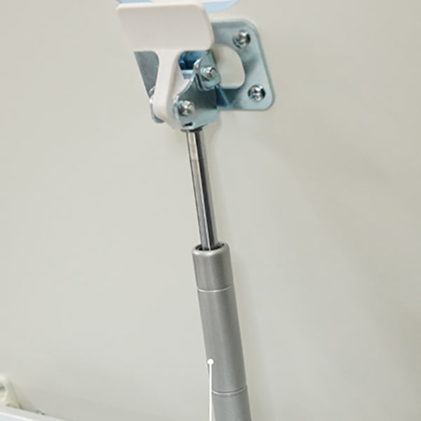 Contemporary Wooden Study Desk Multifunctional Lifting Desk with Metal Base