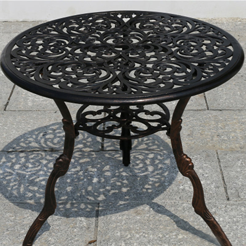 Aluminum Outdoor Patio Table Industrial UV Resistant Patio Table