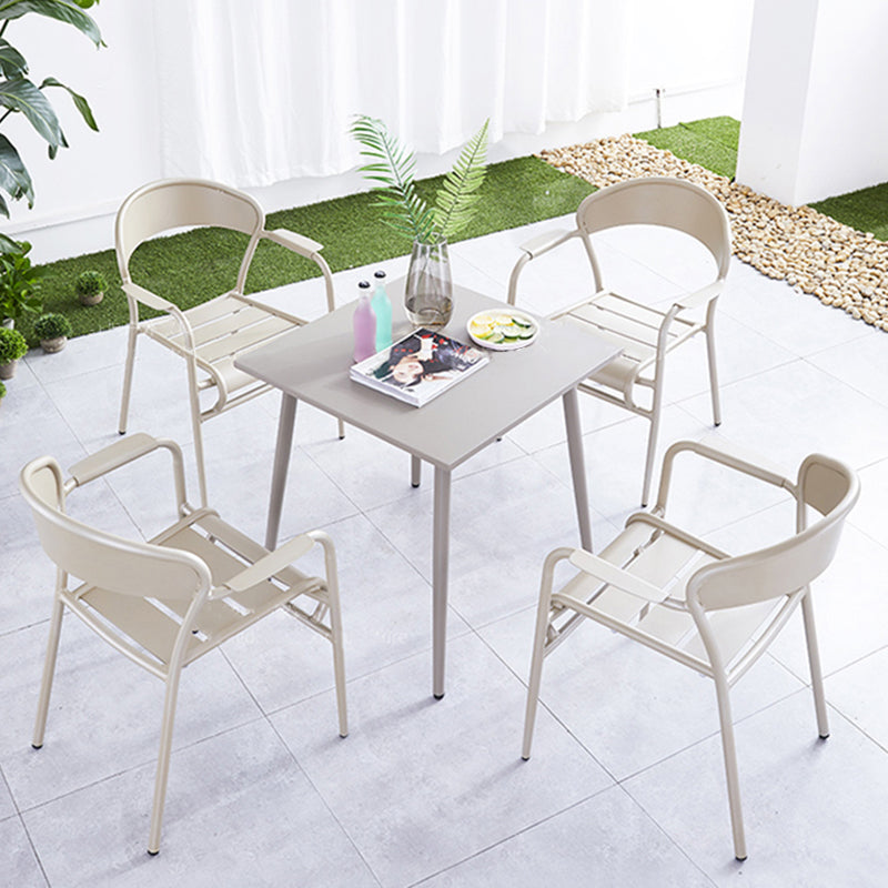 Modern Style Patio Table Outdoor Water Resistant Patio Table