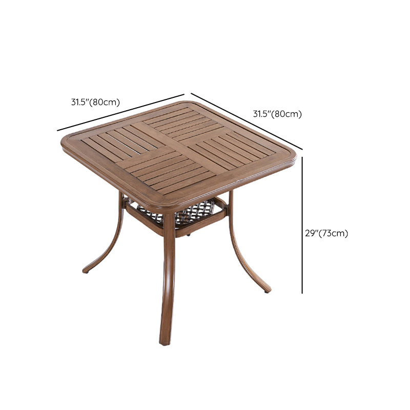Modern Style Patio Table Outdoor Water Resistant Patio Table