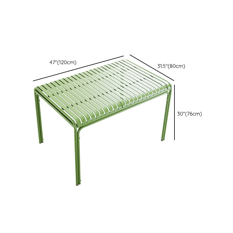 Modern Style Patio Table Outdoor Water Resistant Patio Table