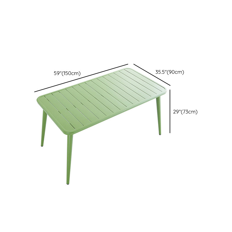 Modern Style Patio Table Outdoor Water Resistant Patio Table