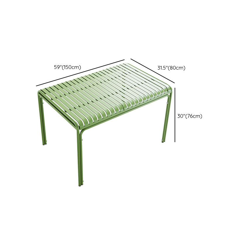 Modern Style Patio Table Outdoor Water Resistant Patio Table