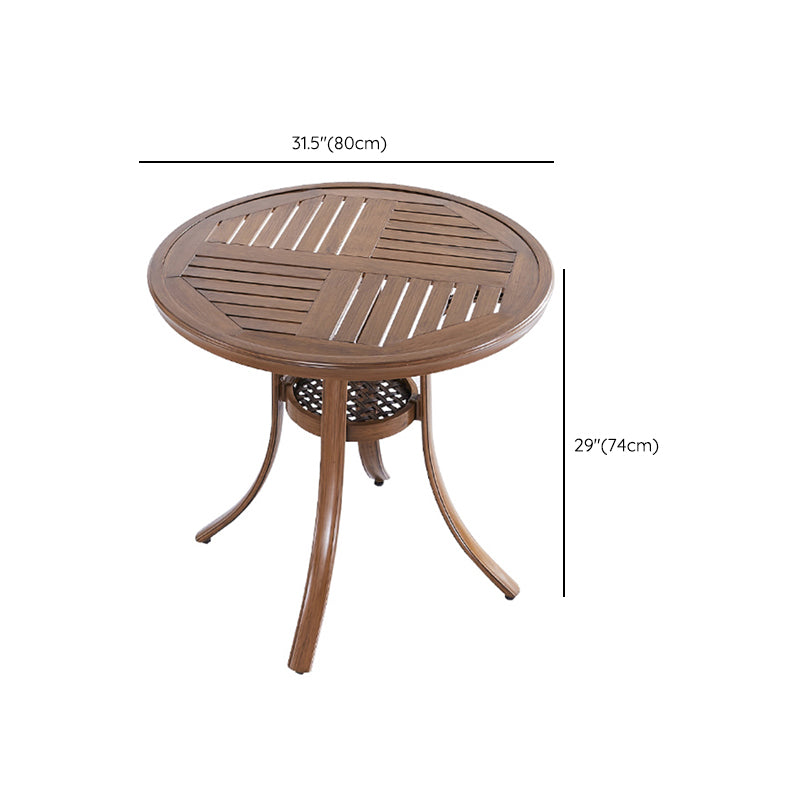 Modern Style Patio Table Outdoor Water Resistant Patio Table