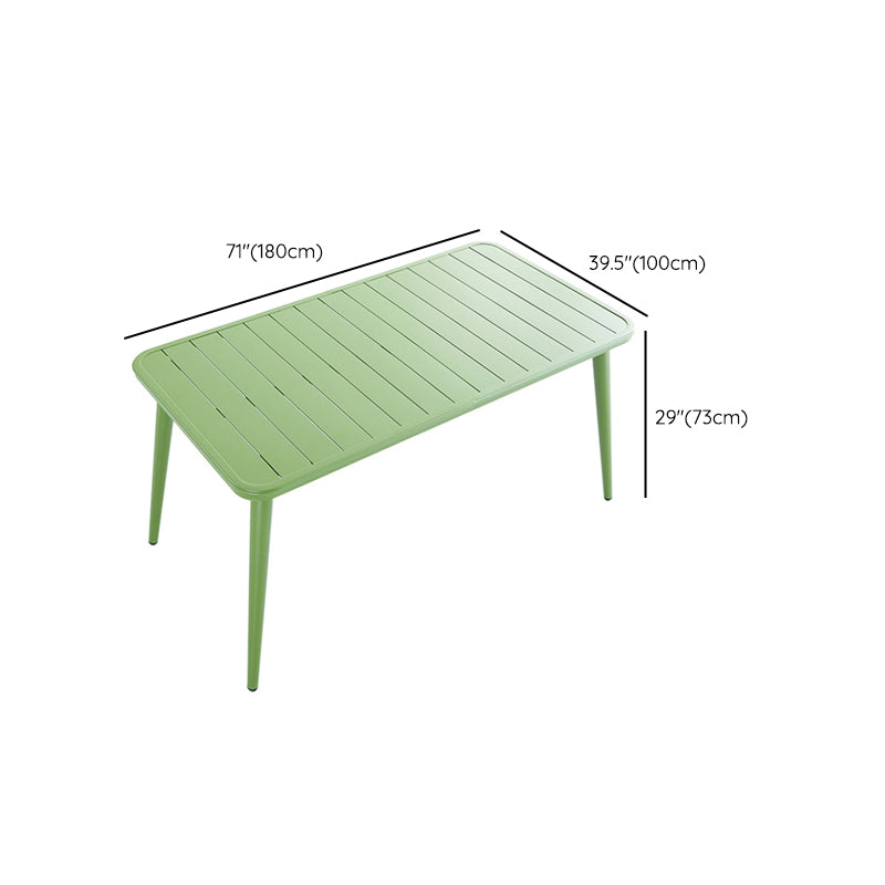 Modern Style Patio Table Outdoor Water Resistant Patio Table