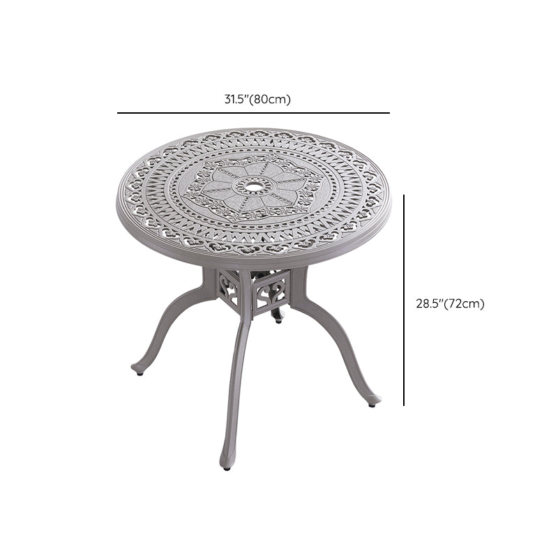 Modern Style Patio Table Outdoor Water Resistant Patio Table