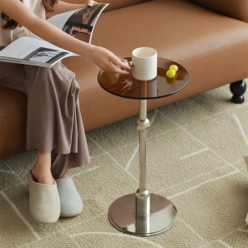 Minimalism Irregular Coffee Table Modern 21.8-In High 1 Single Cocktail Table