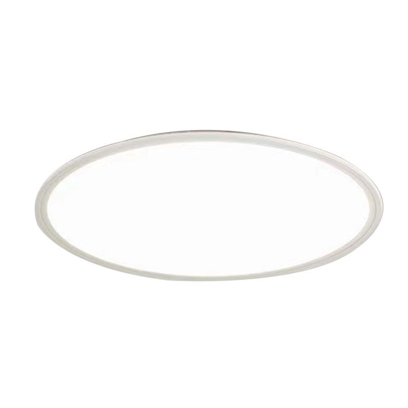 1 Light Geometric Flush Mount Lighting Simplicity Metal Ceiling Light