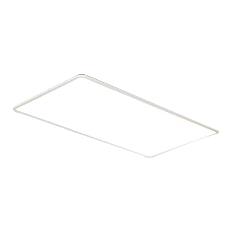 1 Light Geometric Flush Mount Lighting Simplicity Metal Ceiling Light
