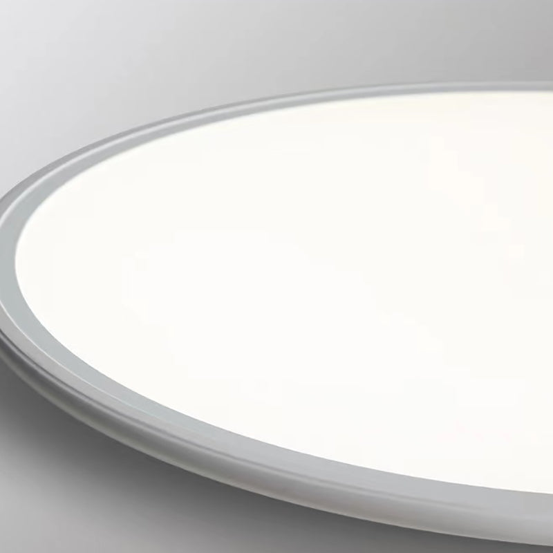 1 Light Geometric Flush Mount Lighting Simplicity Metal Ceiling Light