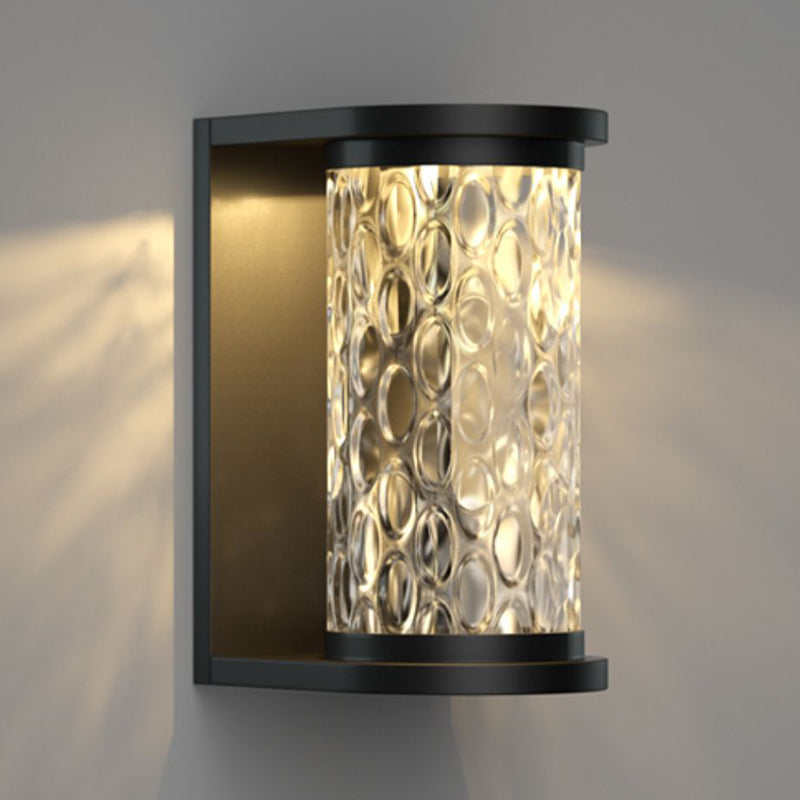 Modernism Wall Sconce Waterproof Sconce Light Fixture for Courtyard